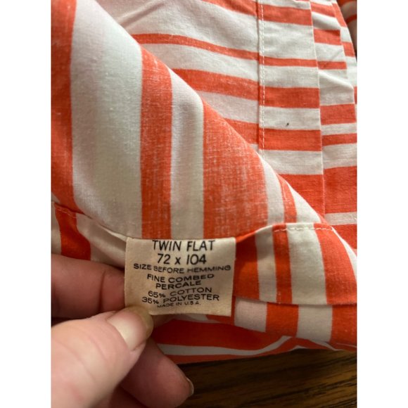 Fieldcrest twin flat sheet and set of two pillowcases vintage - Picture 3 of 3